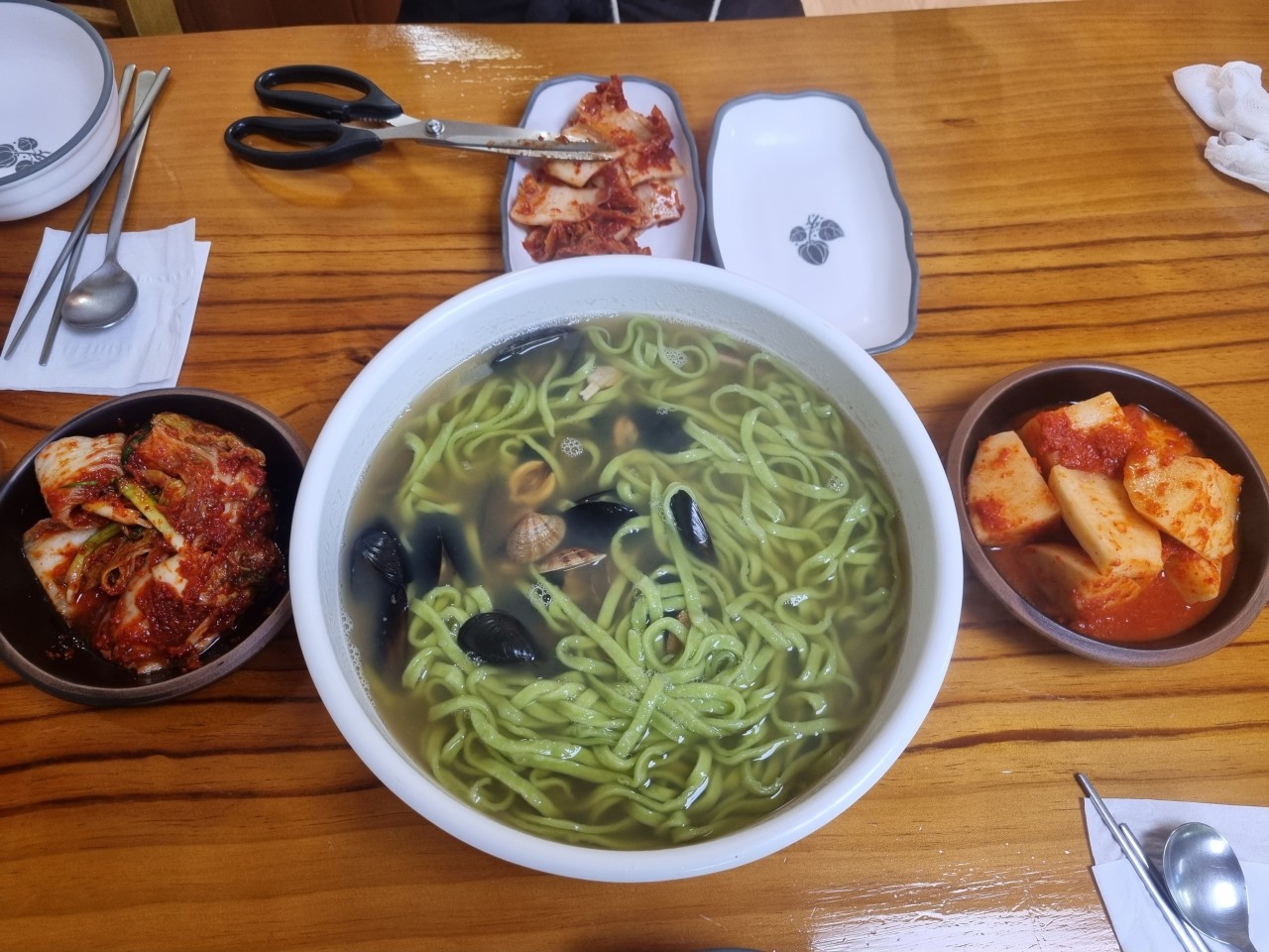 장수촌해물칼국수