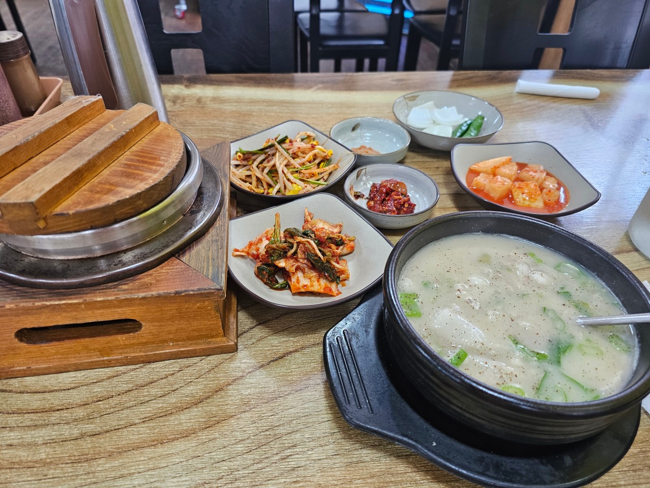 강정수순대국