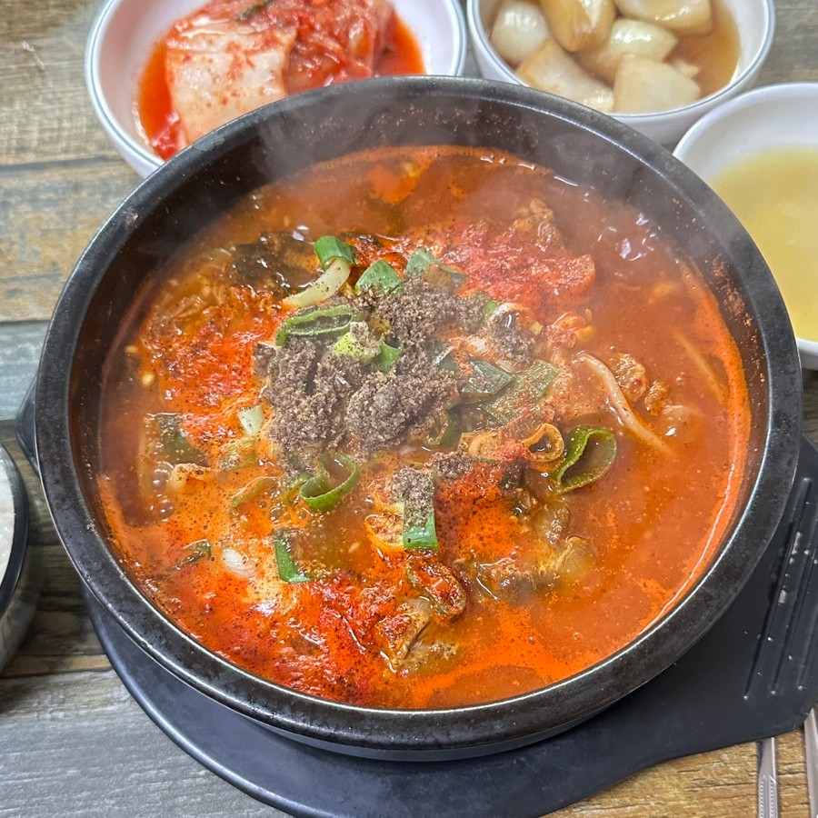 도화순대국