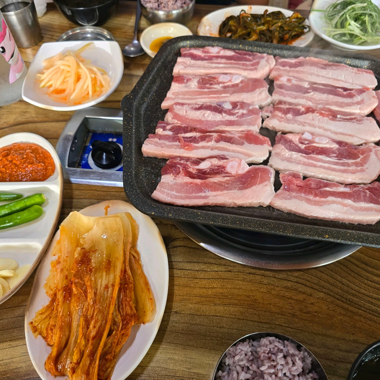 묵은지돼지방