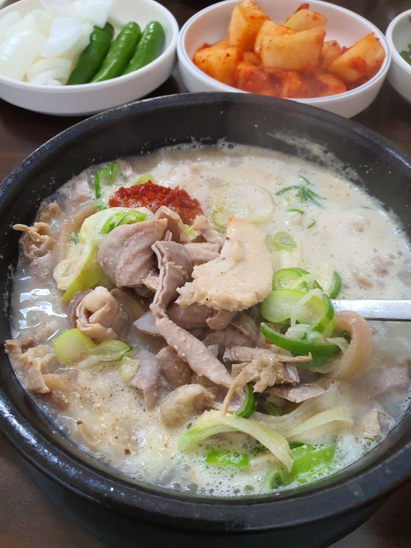 시장국밥