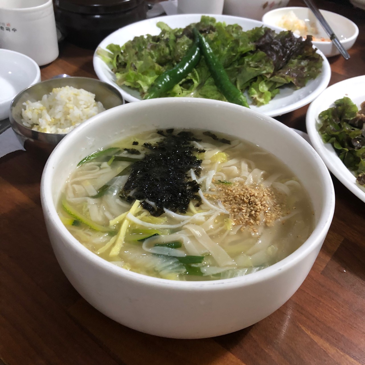 옥동손국수