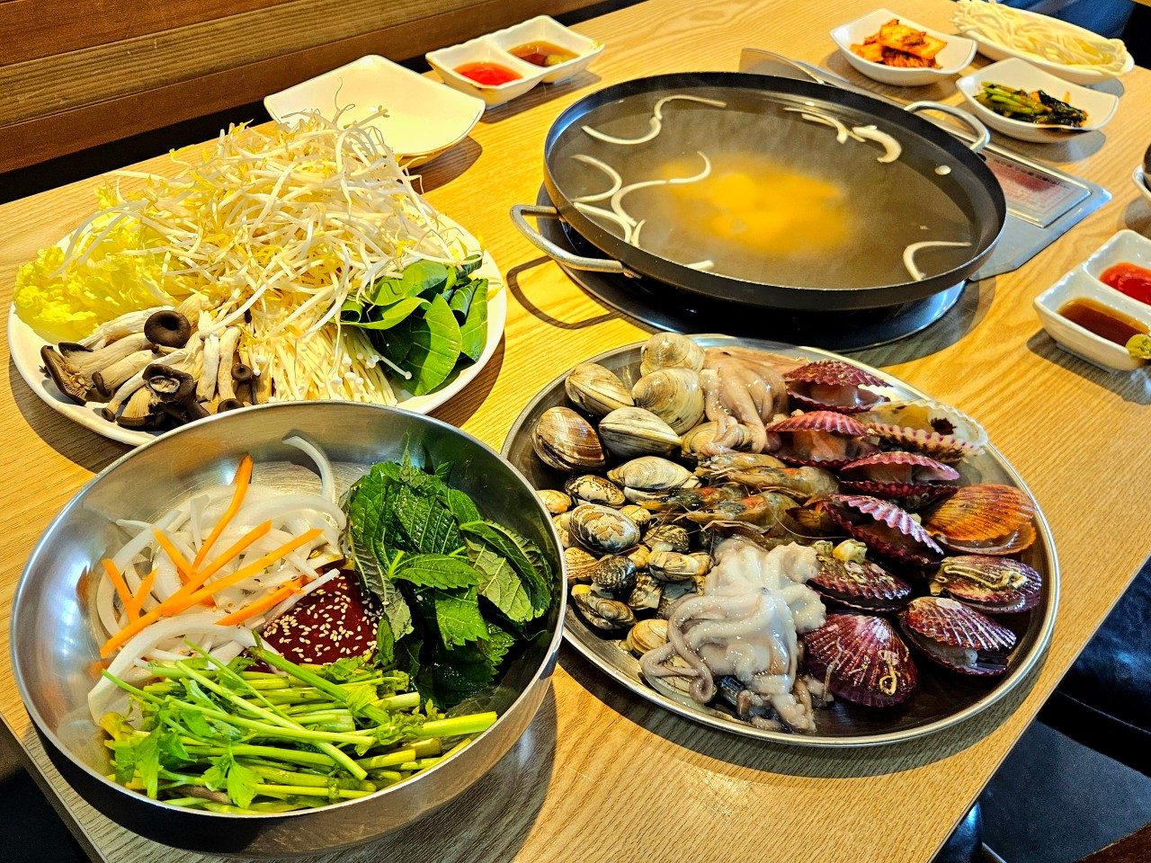 온풀샤브칼국수