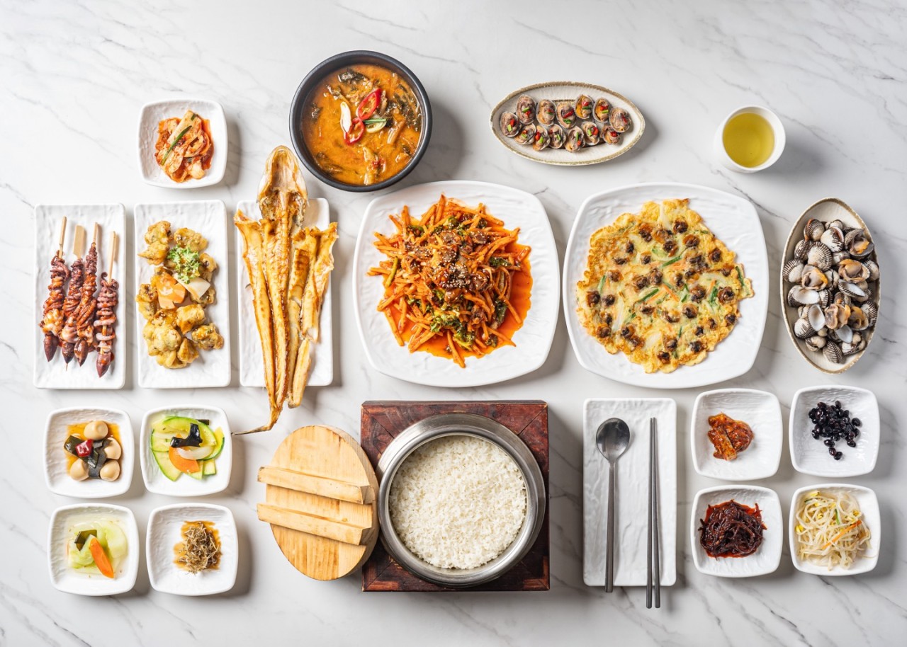 원조수라상꼬막정식